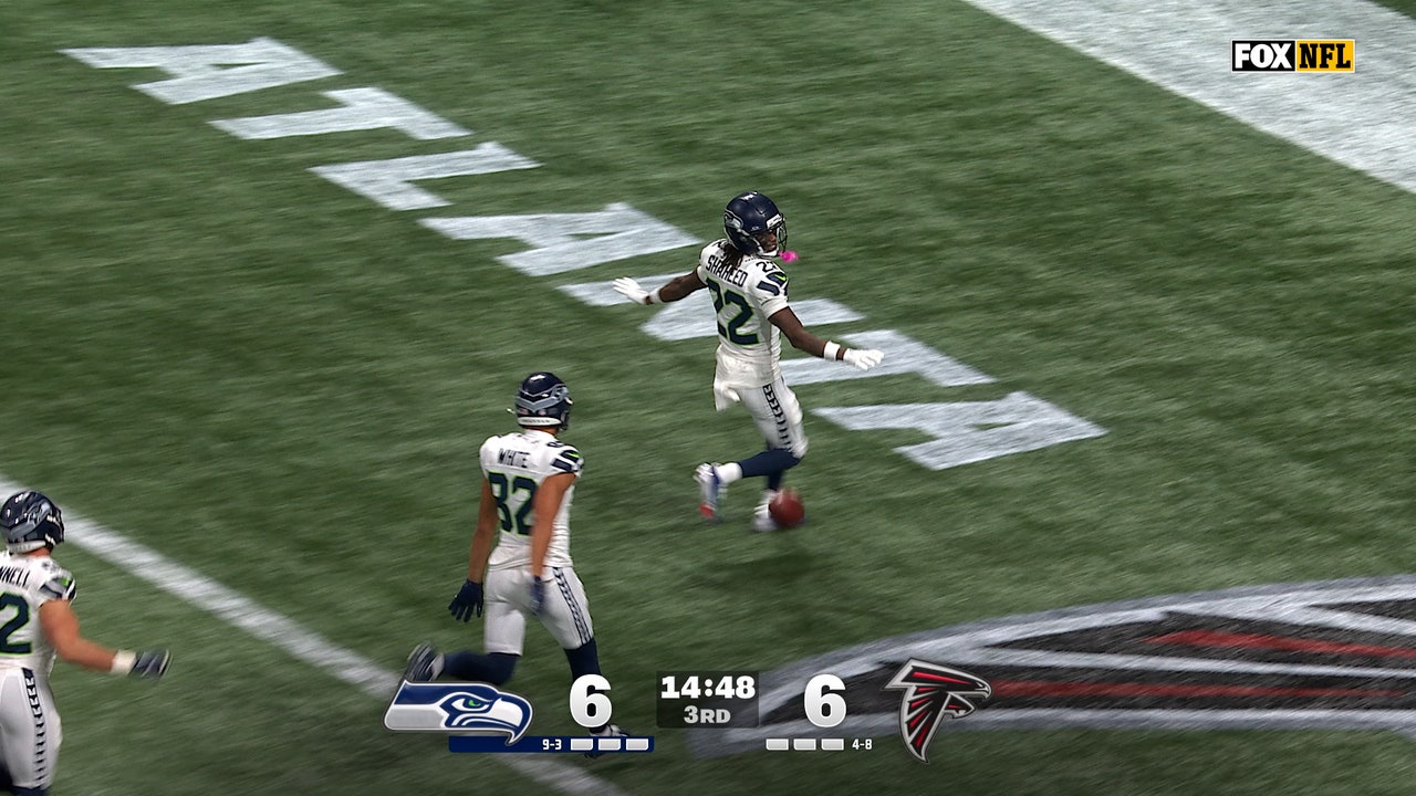 Rashid Shaheed returns kickoff 100 yards for TD, giving Seahawks lead over Falcons | NFL Highlights
