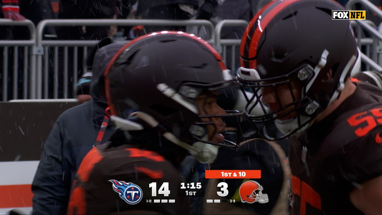 Browns' Shedeur Sanders hits Quinshon Judkins, who breaks loose for 58-yard gain | NFL Highlights