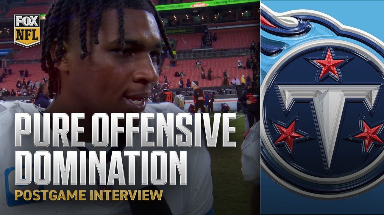 Cam Ward praises run game as offense ERUPTS for season-best points in win over Browns