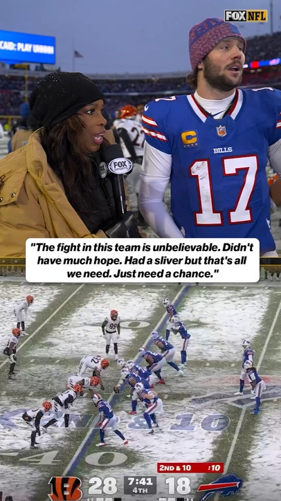 All Josh Allen needed was a CHANCE 🏈