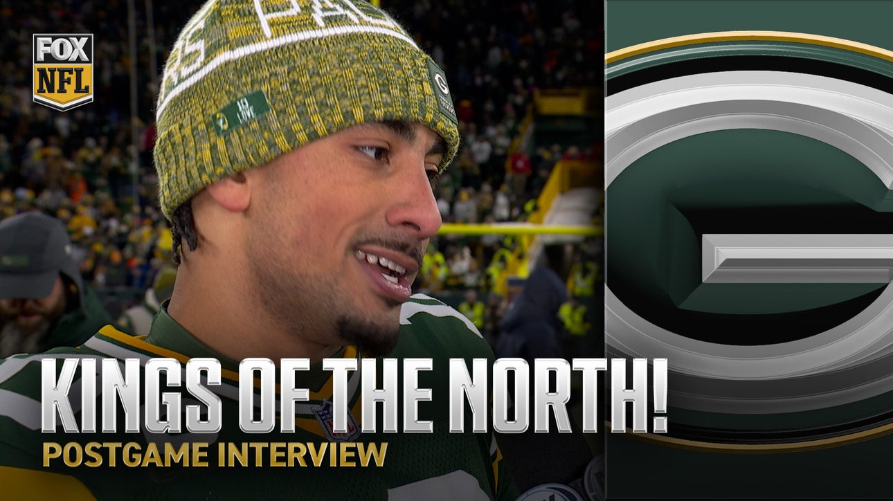 THAT'S HOW YOU ICE IT 🥶🧀 Jordan Love on Packers Reclaiming NFC North, defeating Bears 