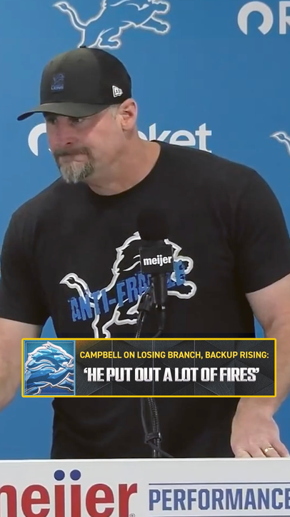 Dan Campbell on loosing Star Saftey Brian branch and backup Avonte Maddox stepping up 🔥