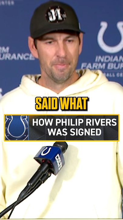 Philip Rivers is PUMPED to be back! 🏈