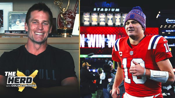 Tom Brady breaks down how Drake Maye-led offense parallels 2000s Patriots 👀 | The Herd