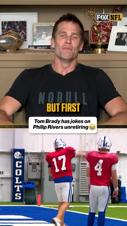 Tom Brady reacts to Philip Rivers coming out of retirement 😂