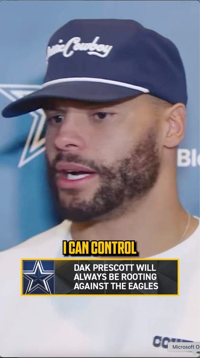 Dak will be rooting against the Eagles regardless 😂