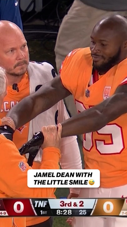 Jamel Dean is trying to stay locked in 😂