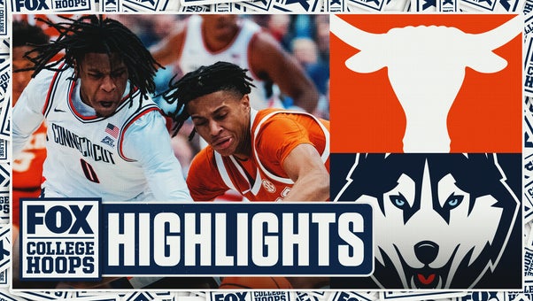 Texas Longhorns vs. No. 5 UConn Huskies Highlights | FOX College Hoops