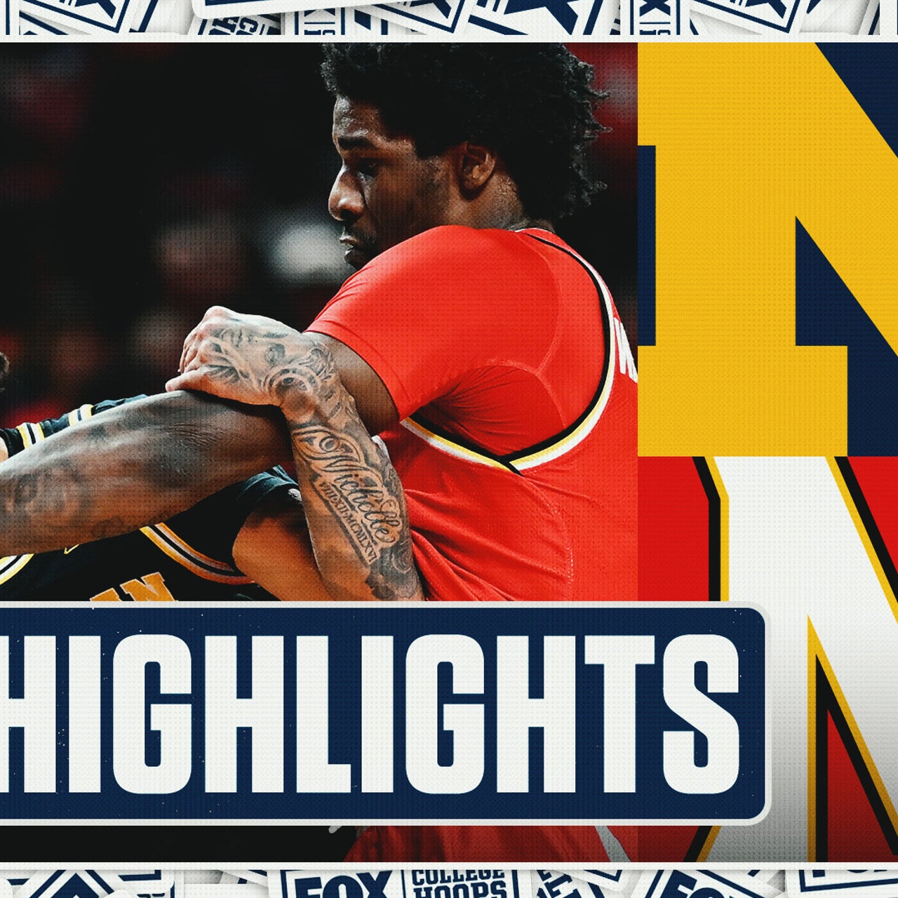 Image for No. Michigan Wolverines vs. Maryland Terrapins Highlights FOX College Hoops