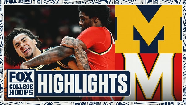 No. 2 Michigan Wolverines vs. Maryland Terrapins Highlights 🏀 FOX College Hoops