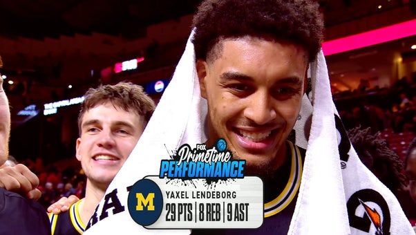 Yaxel Lendeborg Puts on a Prime Time Performance in No. 2 Michigan’s Tough Win Over Maryland