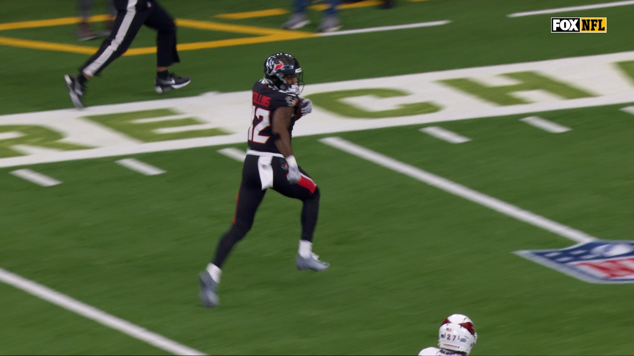 Texans' CJ Stroud finds Nico Collins for a 57-yard touchdown vs. Cardinals | NFL Highlights