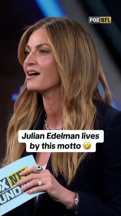 We need to see more of Julian Edelman and Erin Andrews 🤣