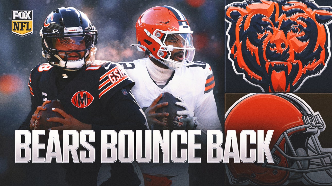 'They took care of business' 😤 Bears DOMINATE Browns to reach double-digit wins | NFL on FOX