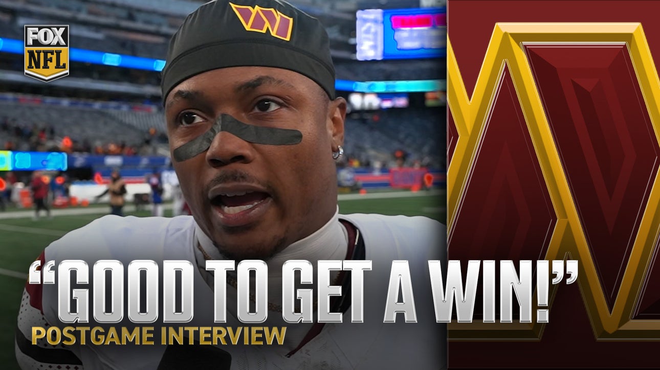 Terry McLaurin on Commanders ending 8-game losing streak: 'It's been a while since we felt this' 💪