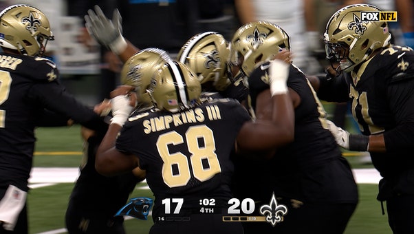 Charlie Smyth drills 47-yard field goal to give Saints win over Panthers | NFL Highlights