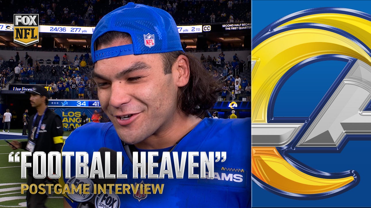 Puka Nacua on Rams' win over Lions: 'This is what football heaven looks like' | NFL on FOX