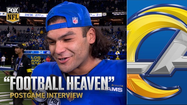 Puka Nacua on Rams' win over Lions: 'This is what football heaven looks like' | NFL on FOX
