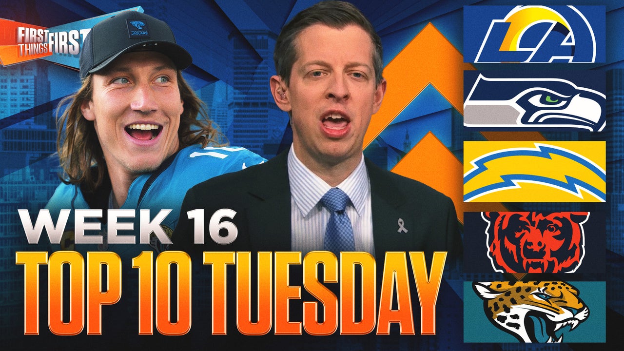 Jaguars Rising and Seahawks Holding Strong — Did Danny COOK with His Top 10? 🔥 | First Things First