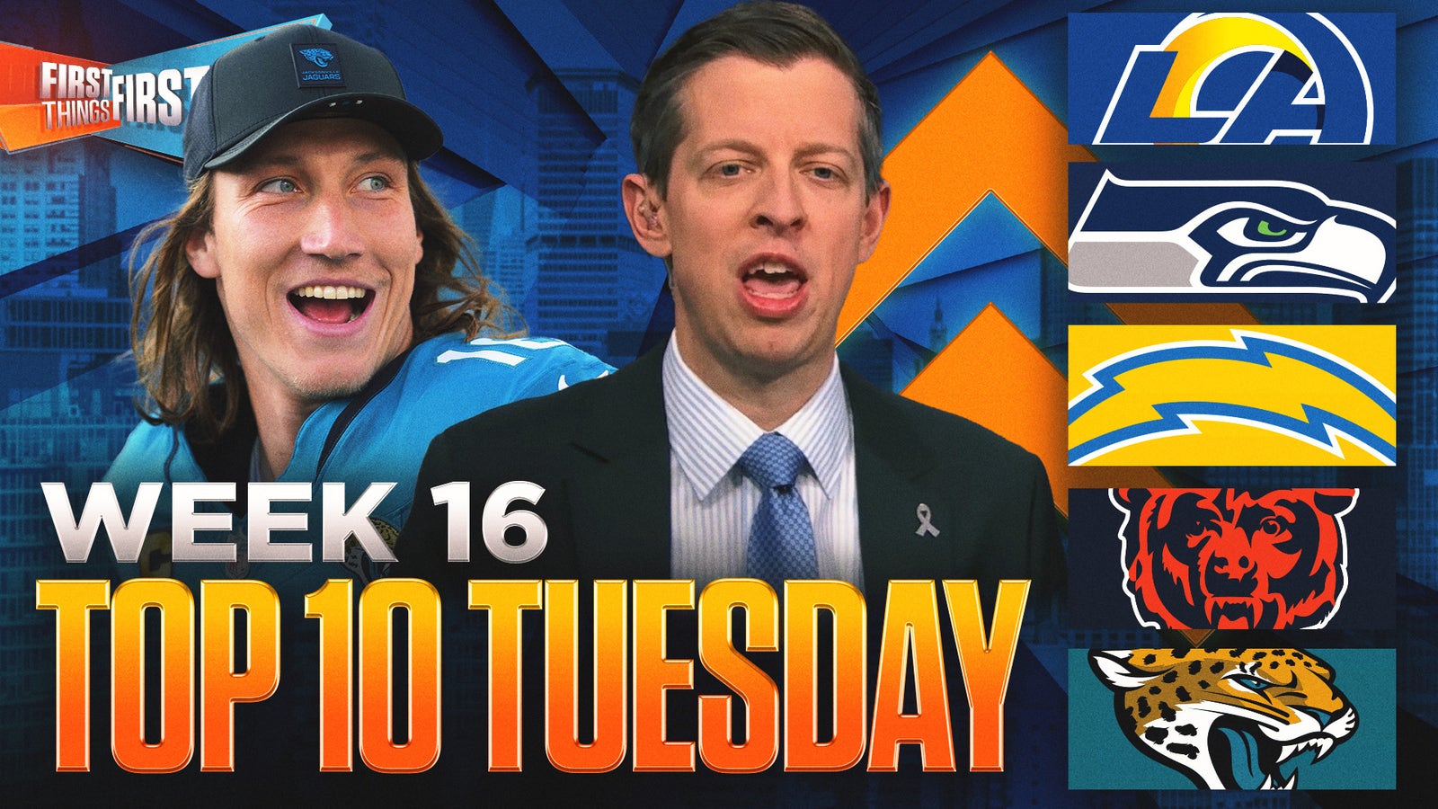 Jaguars Rising and Seahawks Holding Strong — Did Danny COOK with His Top 10? 🔥 | First Things First
