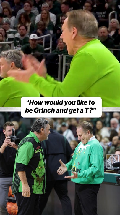 Any guesses what Greg Kampe and Tom Izzo will be sporting?🎄