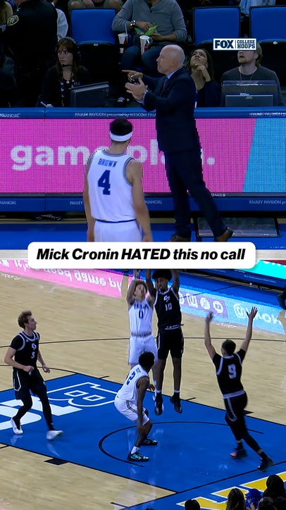 Mick Cronin LOSES IT over no call 😳