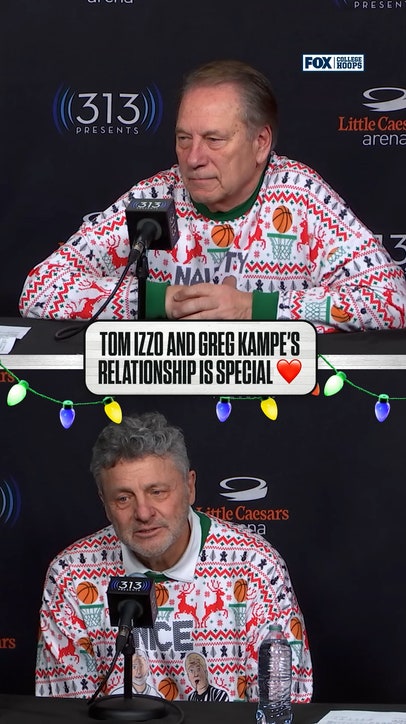 Greg Kampe on how much Tom Izzo means to him 🥹