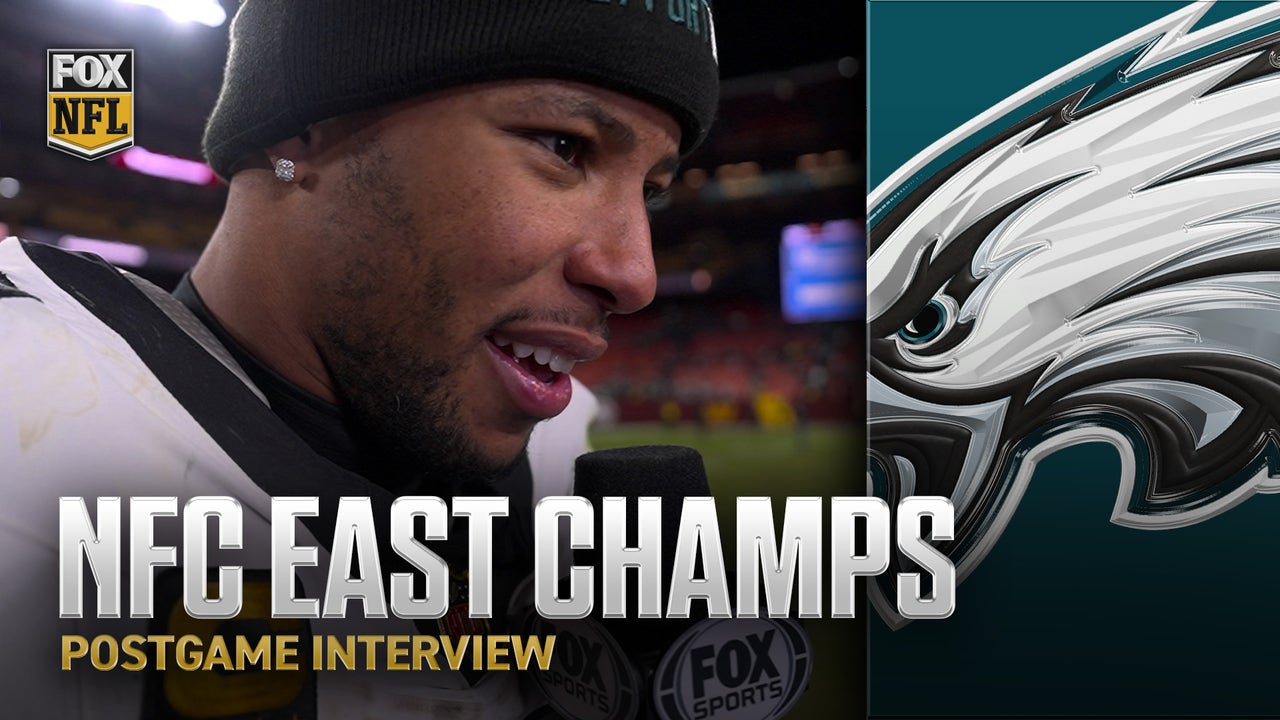 Saquon Barkley on Eagles repeating as NFC East Champions🏆 having a BIG game & more | NFL on FOX