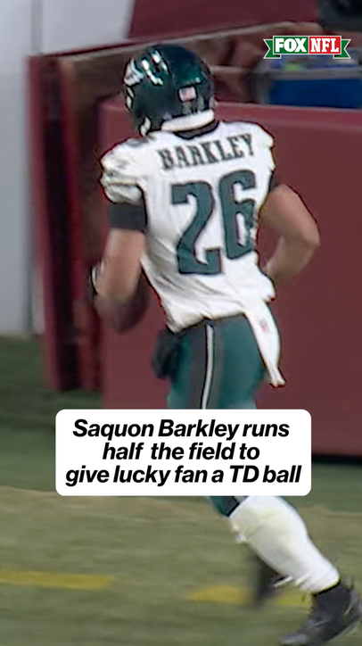 Saquon found the right one 💚