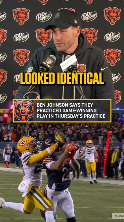 Bears game-winning play was NO accident 😤