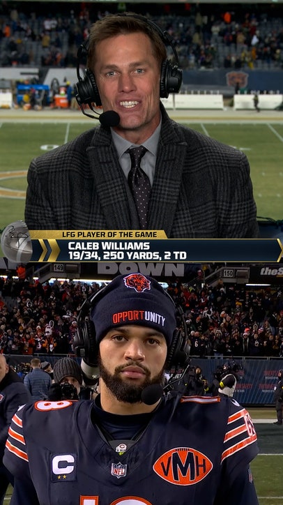Caleb Williams is Tom Brady's LFG Player of Game 🏆