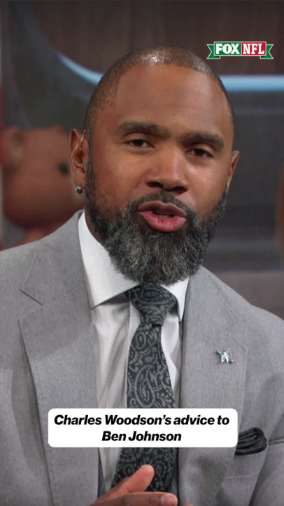 Charles Woodson's advice to Ben Johnson: Keep it simple 👀