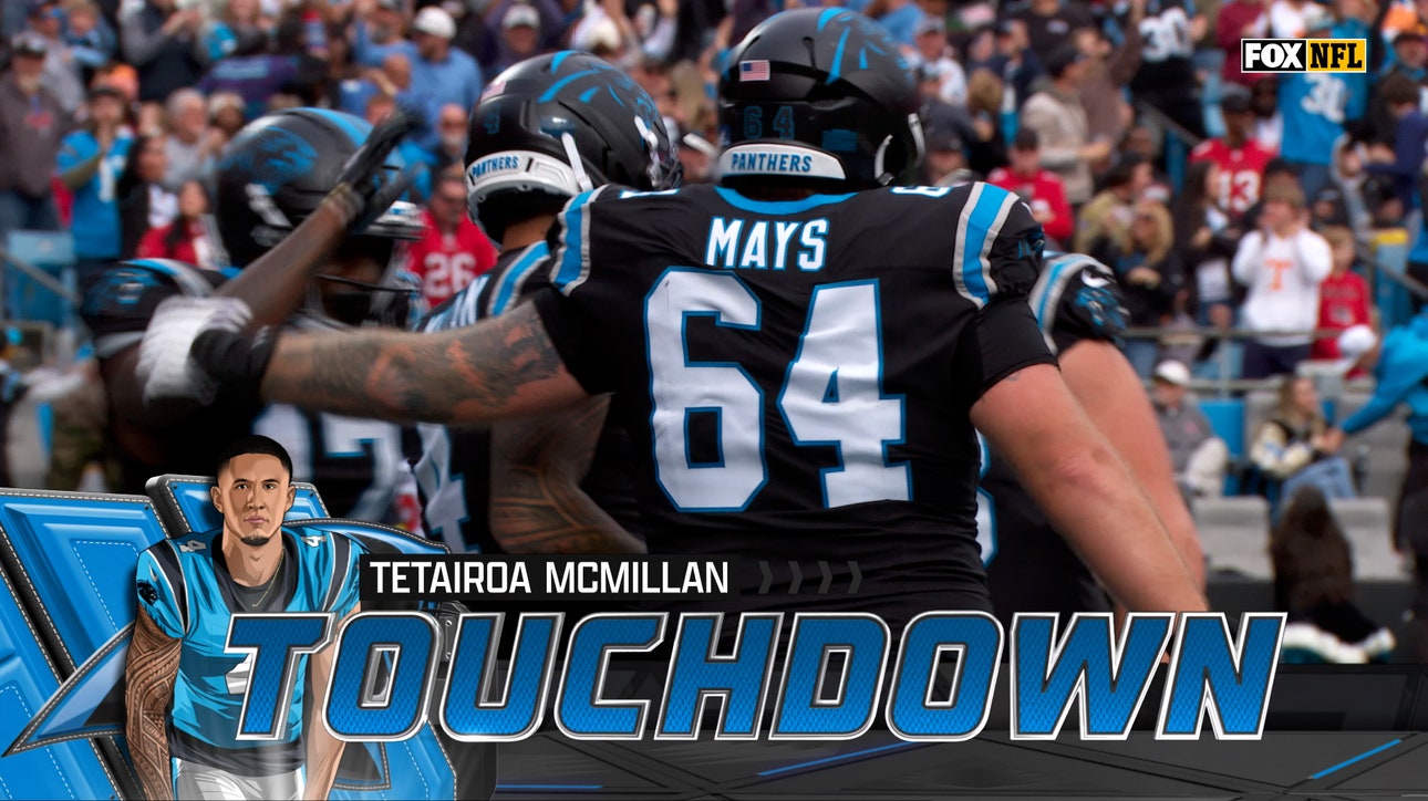 Bryce Young finds Tetairoa McMillan for 22-yard TD to give Panthers a lead over Buccaneers | NFL highlights