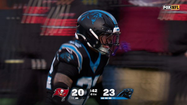 Lathan Ransom picks off Baker Mayfield to seal Panthers' 23-20 win over Buccaneers | NFL Highlights
