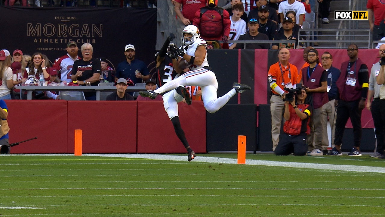 Jacoby Brissett finds Michael Wilson for 32-yard TD, giving Cardinals lead over Falcons | NFL Highlights