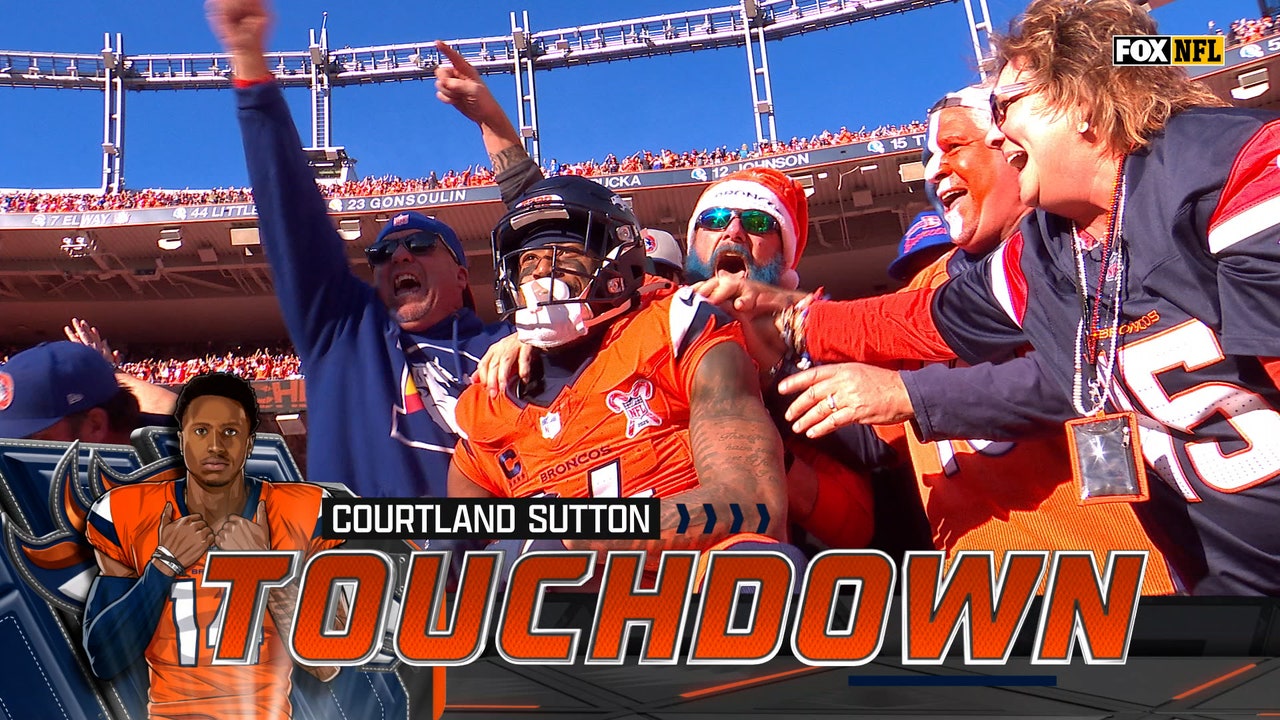 Bo Nix Connects with Courtland Sutton for 15-Yard TD to Even Broncos with Jaguars | NFL Highlights