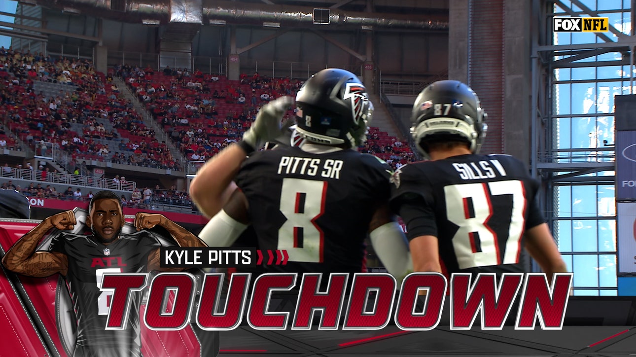 Falcons' Kirk Cousins finds Kyle Pitts for five-yard TD, tying game vs. Cardinals | NFL Highlights