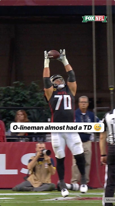 Big man was THIS close to catching a TD 😱