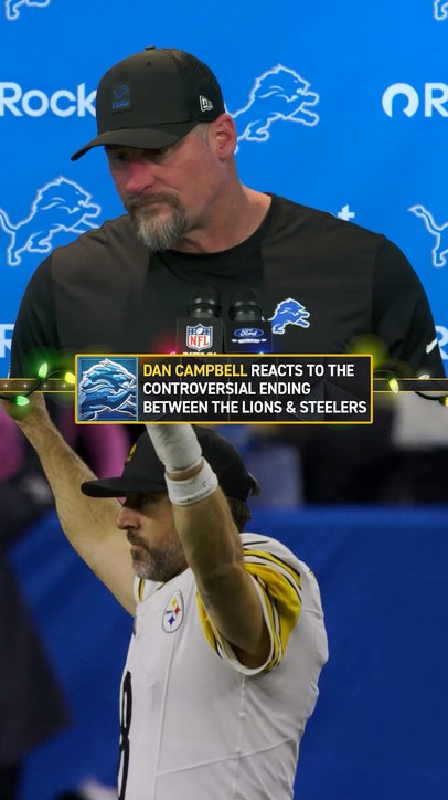 Dan Campbell was FRUSTRATED about how game ended 😡 