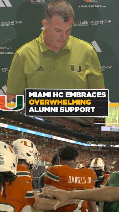 Mario Cristobal knows the power of alumni support 💪