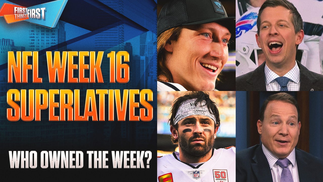 NFL Superlatives Revealed — Who REALLY Owned Week 16? 🏆 | First Things First