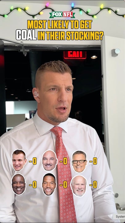 Which member of the FOX NFL Sunday crew is getting coal in their stocking this holiday season? 😂