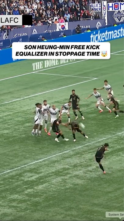 No. 9: Son Heung-Min’s FREE-KICK GOLAZO for LAFC in MLS Western Conference Semis 😱