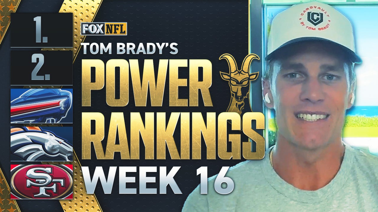 Tom Brady's Week 16 Power Rankings 🚨