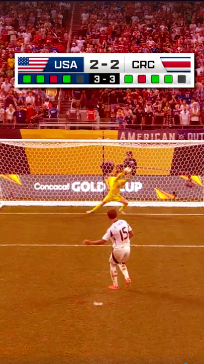 No. 6 in our Top 10 videos of the year: USMNT's penalty shootout vs. Costa Rica 🥶