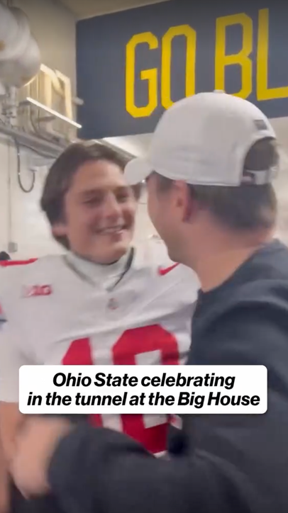 No. 5 from our top moments of the season ... OSU's celebration at the Big House 🔥