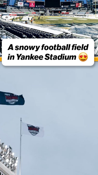 Football Weather at Yankee Stadium 🥶 