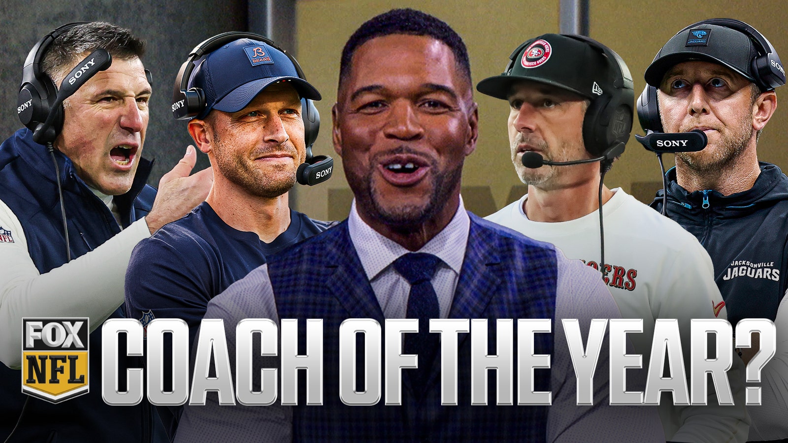 Michael Strahan & NFL on FOX Crew PICK their Coach of the Year