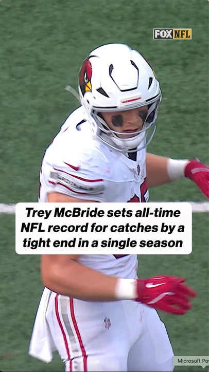 Trey McBride sets new NFL Tight End record 👏