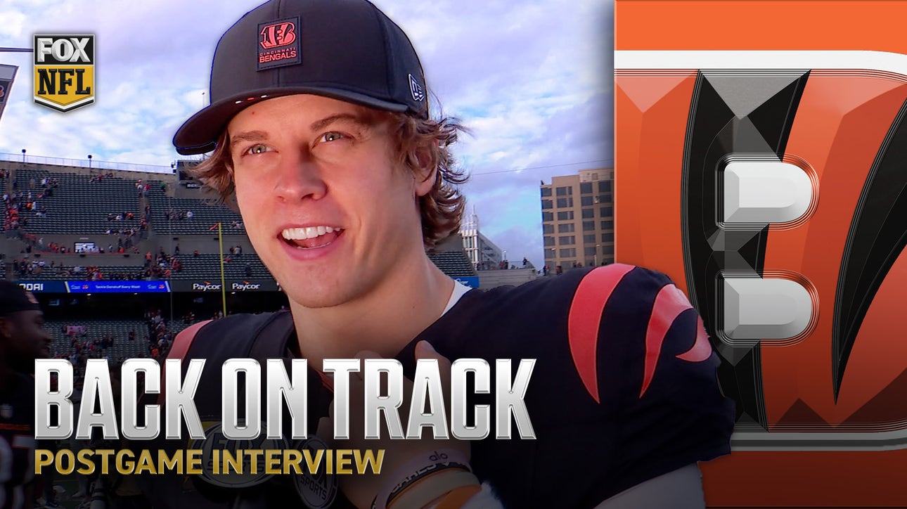 'It's fun to go out and play well' — Joe Burrow DELIGHTED after back-to-back wins for the Bengals 🐅